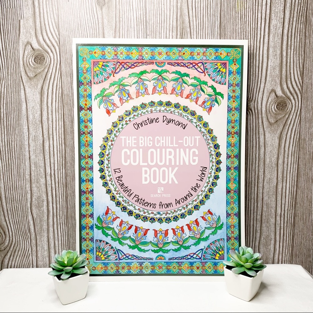 NWT The Big Chill-Out Coloring Book over 1ft Tall